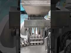 의료용 수분 방지 물질과 건조제 캡을 위한 신속하고 일상적인 필수품 조립 기계