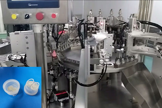 Streamlined IV Infusion Peel-foil Cap Automatic Assembly Machine