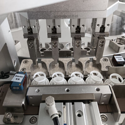 Desiccant Cap Assembly Machine with Adjustable Operating Speed Photoelectric Sensor Detection and Touch Screen Operation for Daily Necessities