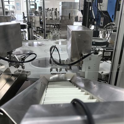 좋은 가격 4000pcs/h 비 표준 자동화 초음파 용접 기계 PLC 제어 원격 제어 온라인으로