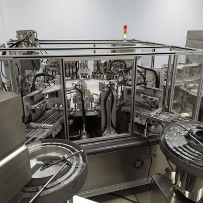 좋은 가격 Automatic Euro Cap Assembly Machine with 0.6 MPa Air Pressure and 4500-12000 per/hour Capacity for 99% Qualified Rate 온라인으로