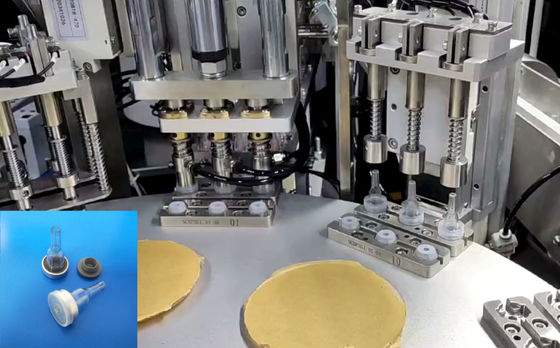 IV Soft Bag Spike Ports And Injection Ports Assembly Machine