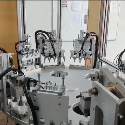 Fully Automated Desiccant Cap Assembly Machine with 100% Qualification Check 1 Year Warranty and Error Alarm System