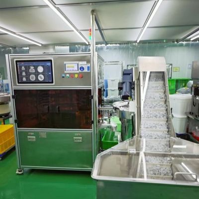 정확 한 이미지 검사 기계 투여 뚜?? 을 탐지 하기 위해 제품 상의 표면 스크래치 및 얼룩의 모습
