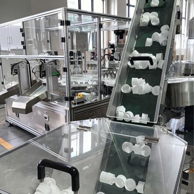 자동 조립 기계 세탁기 뚜?? PLC 제어 디스플레이 작동 오류가 표시됩니다