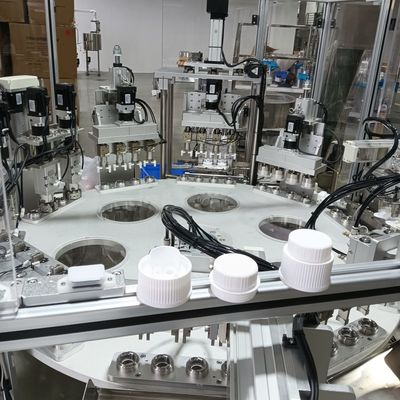 비표준 맞춤형 세탁 세제 병 뚜껑 자동 캡 스크류 머신 (서보 모터 포함)