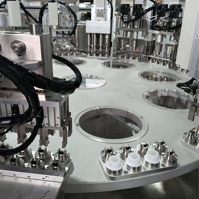 GMP를 준수하는 헬리 캡 조립 기계, 토크 검출 및 높은 자격률을 위한 자동 압축