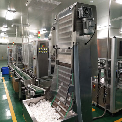 좋은 가격 완전 자동 건조제 캡 조립 기계 8000-12000pcs/hr 온라인으로