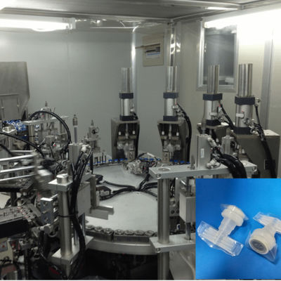 좋은 가격 ISO 9001 Certified Medical Product Assembly Machine for IV Soft Bag Caps Welding with 220V Voltage and 99% Qualified Rate 온라인으로