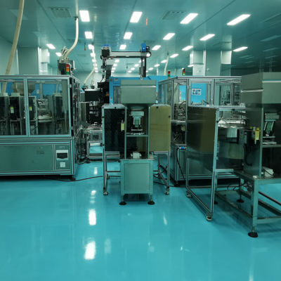 좋은 가격 High Efficiency Desiccant Cap Assembly Machine with 96% Operating Rate and Three-phase Five-wire System 온라인으로