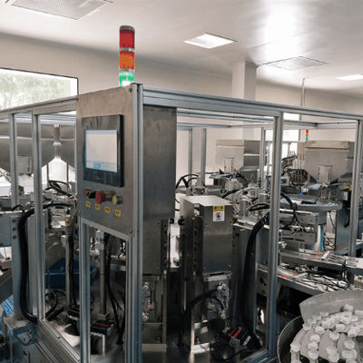 좋은 가격 Automatic IV Infusion Peel-foil Cap Assembly Machine with 4000-12000 Caps per Hour and 99% Qualified Rate 온라인으로