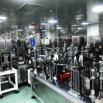 좋은 가격 Safety Lancet Production Line with Safety Features Vibrating Plate Feeding and 1 Year Warranty for Blood Lancet Assembly 온라인으로