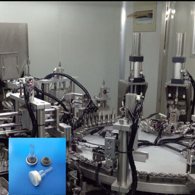 좋은 가격 자동 IV 가방 포트 조립 기계 8000-15000pcs/hr 출력, 99% 자격률, 스테인레스 스틸 건설 온라인으로